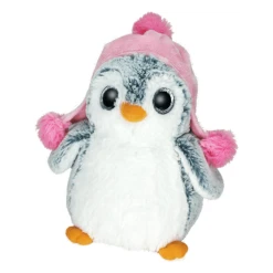Besttoy Plüsch Pinguin Kuscheltier Mit Rosa Mütze, Ca. 25 Cm