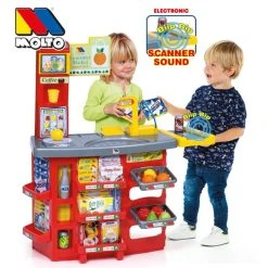 Molto Kaufladen Mit Elektronischer Scannerkasse