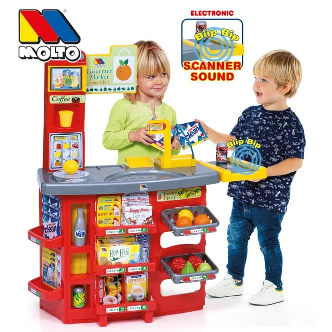 Molto Kaufladen Mit Elektronischer Scannerkasse 1 Molto Kaufladen Mit Elektronischer Scannerkasse