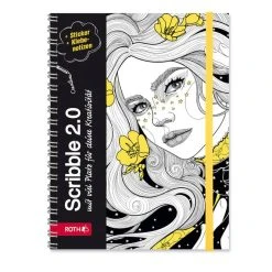 Roth Schülerkalender - Scribble Timer 2.0 - Flower Power