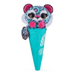 Zuru COCO Cones Neon - Plüschtier In Der Tüte - Leopard Otto