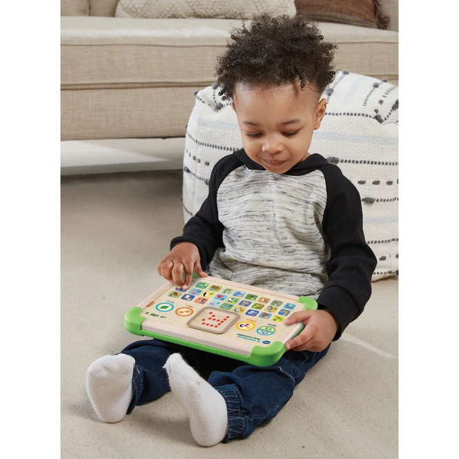 VTech - Interaktives Holz-Lerntablet 2 VTech - Interaktives Holz-Lerntablet – Bild 2