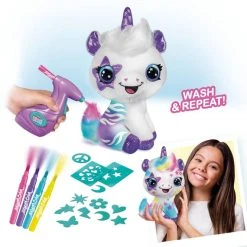 Sonstiger Hersteller Airbrush Plüsch Einhorn - Style 4 Ever -Aurora shop 234277 3555801287411 canal toys spray art pluesch 3