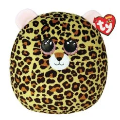 TY - Squish A Boo - Plüsch Kissen - Leopard Livvie - Ca. 35 Cm
