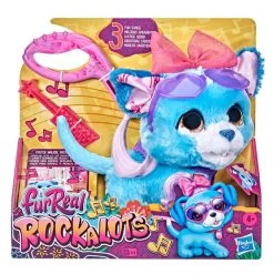 Hasbro FurReal Friends - Rockalots - Interaktives Hündchen -Aurora shop 235748 5010993931811 hasbro furreal frf rockalots1