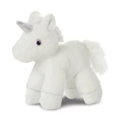 Aurora Plüsch Einhorn - Mit Tasche Weiß Und Regenbogenfarben -Aurora shop 239614 4016096442231 aurora pluesch einhorn in tasche4