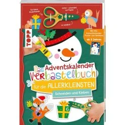 Frech Verlag Das Adventskalender-Verbastelbuch Für Die Allerkleinsten