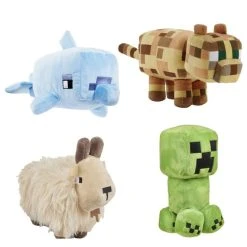 MATTEL Minecraft - Plüschfigur- Verschiedene Ausführungen - 21 Cm - 1 Stück -Aurora shop 246358 887961993448 mattel minecraft plueschfiguren 11fs 03