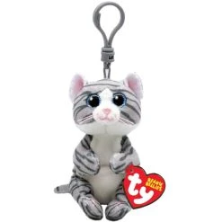 Ty Beanie Bellie Clips - Schlüsselanhänger Katze Mitzi - Ca. 9,5 Cm