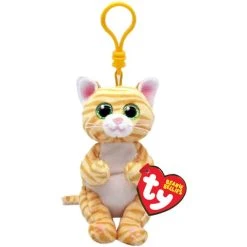 Ty Beanie Bellie Clips - Schlüsselanhänger Katze Mango - Ca. 9,5 Cm