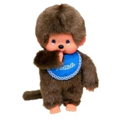 Sonstiger Hersteller Monchhichi - Classic Boy - Blau - Ca. 20 Cm