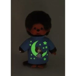 Sonstiger Hersteller Monchhichi - Glow In The Dark - Boy - Ca. 20 Cm