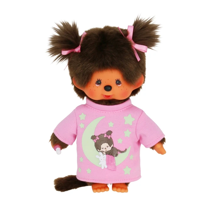 Sonstiger Hersteller Monchhichi - Glow In The Dark - Girl - Ca. 20 Cm 1 Sonstiger Hersteller Monchhichi - Glow In The Dark - Girl - Ca. 20 Cm
