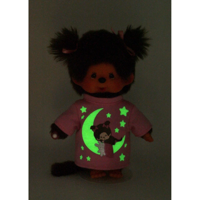 Sonstiger Hersteller Monchhichi - Glow In The Dark - Girl - Ca. 20 Cm 2 Sonstiger Hersteller Monchhichi - Glow In The Dark - Girl - Ca. 20 Cm – Bild 2