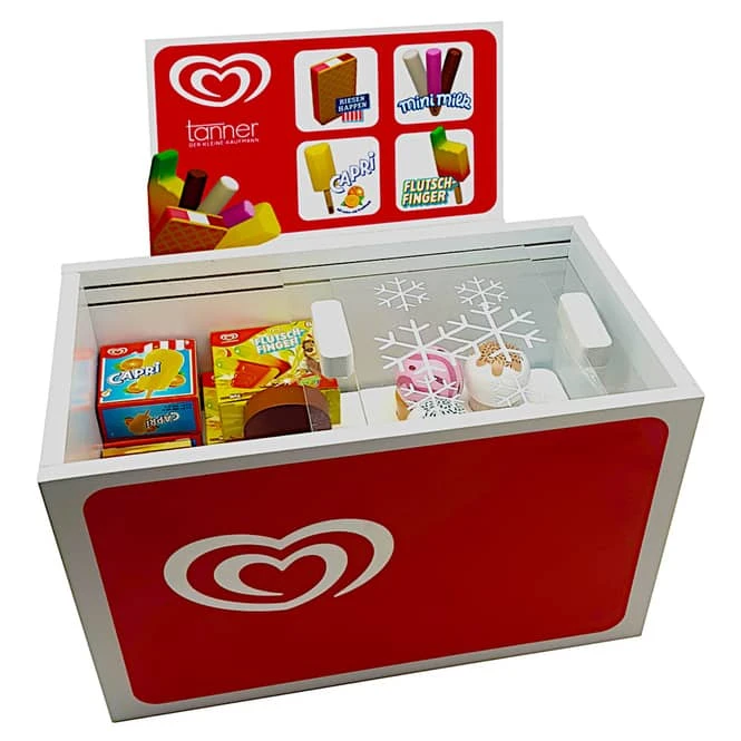 Tanner GmbH Kaufladenzubehör - Langnese Eistruhe Mit Zubehör 2 Tanner GmbH Kaufladenzubehör - Langnese Eistruhe Mit Zubehör – Bild 2