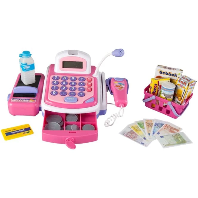 Besttoy - Scanner-Kasse - Mit Licht Und Sound - Pink-lila 2 Besttoy - Scanner-Kasse - Mit Licht Und Sound - Pink-lila – Bild 2