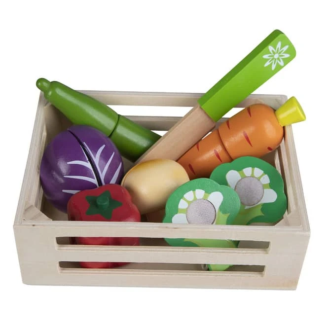 Besttoy - Holzkörbchen - Gemüse Set 3 2 Besttoy - Holzkörbchen - Gemüse Set 3 – Bild 2