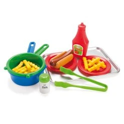 Hotdog-Set Auf Tablett Von Dantoy