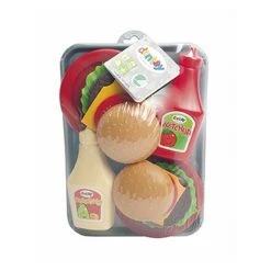 Burger Set Auf Tablett - 17 Teile - Dantoy